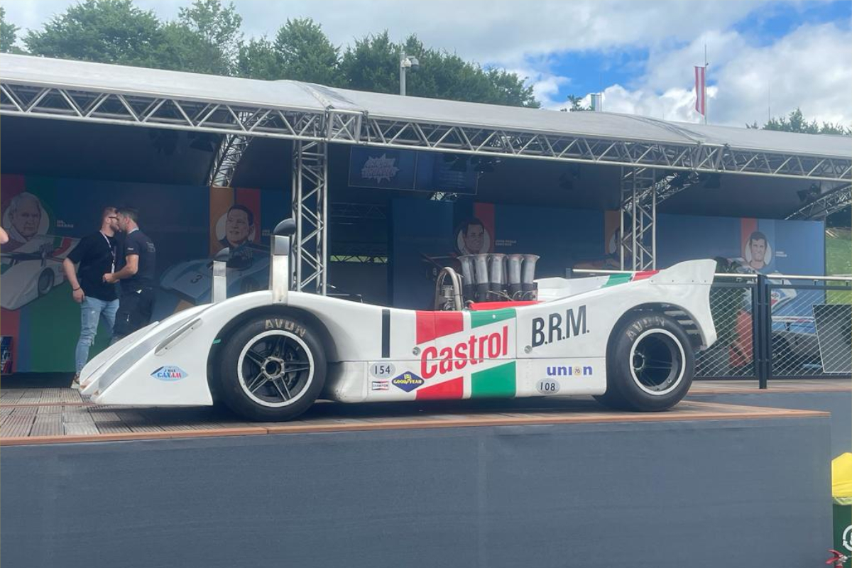 CAN-AM DEMONSTRATION AT GOODWOOD MEMBERS’ MEETING